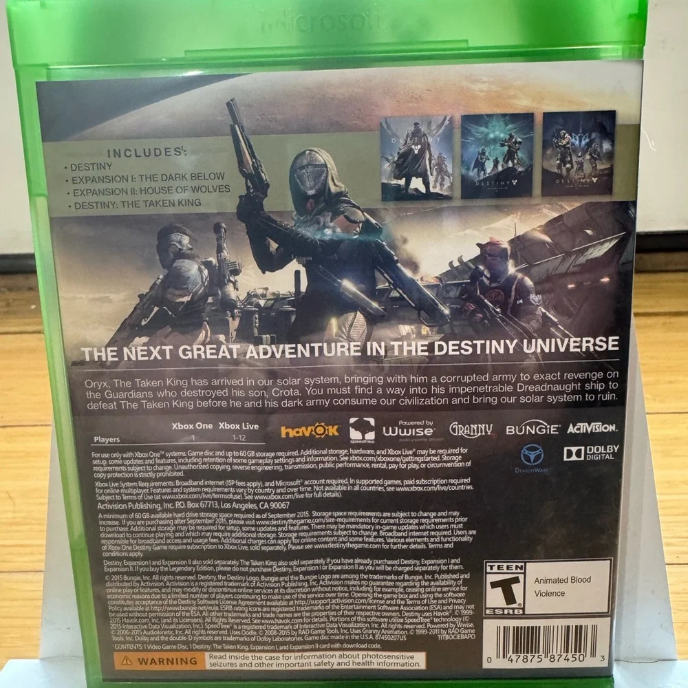 Destiny: The Taken King - Legendary Edition (Microsoft Xbox One)